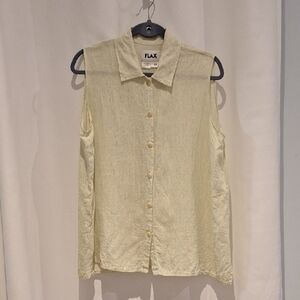 Flax Cream Button Down Shirt